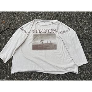 Kanye West YZY Yeezy Gosha Vultures Long Sleeve Shirt Volume 1 Album Size 3